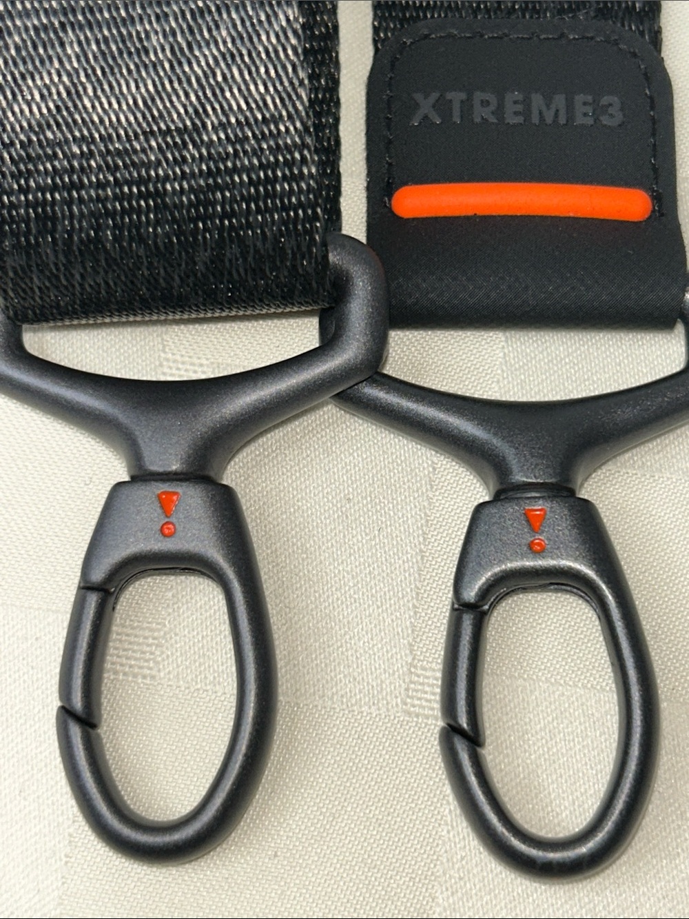 JBL Black Bag Strap with Orange Detail